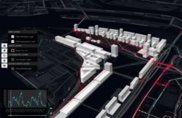 Simulationsoutput Gracio Agentenbasiertes Modell City Scope